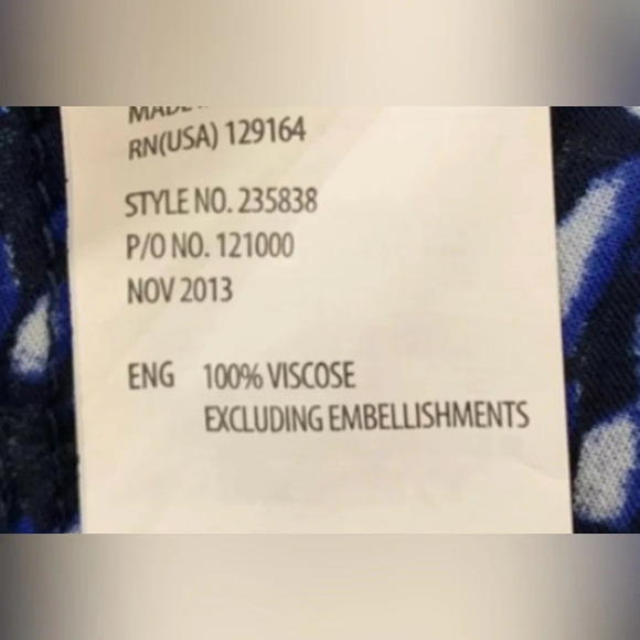 COTTON ON Anja draped kimono tribal patchwork pattern beaded short sleeve size M - Picture 7 of 9